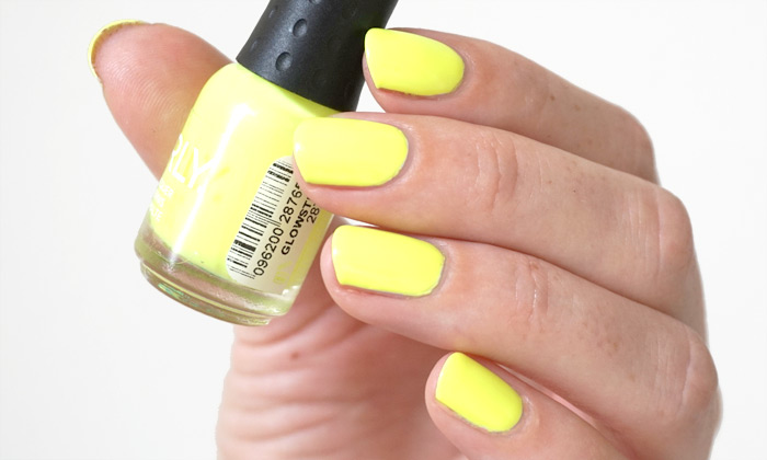 swatch of Orly Glowstick