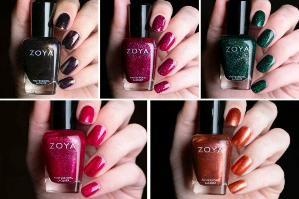 Random Zoya swatches, part 1